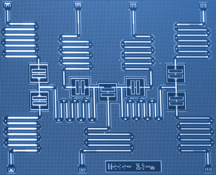 superconducting quantum processor with seven qubits
